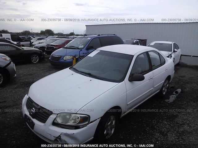 3N1CB51D76L466822 - 2006 NISSAN SENTRA 1.8/1.8S WHITE photo 2