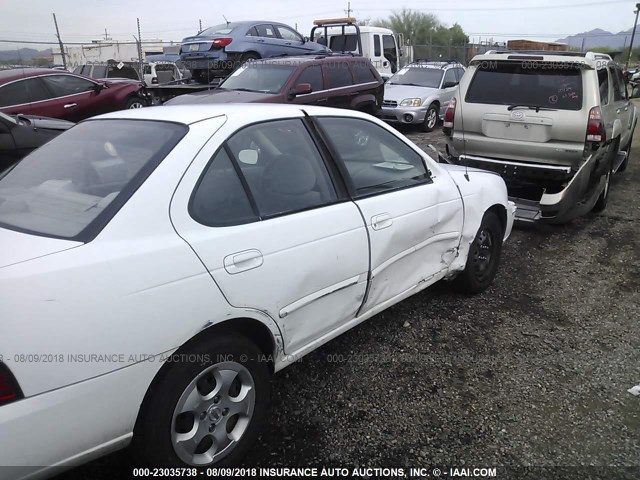 3N1CB51D76L466822 - 2006 NISSAN SENTRA 1.8/1.8S WHITE photo 6