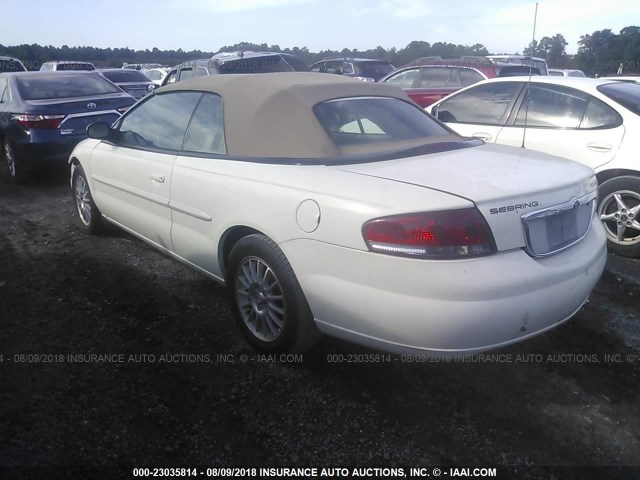 1C3EL55R36N140352 - 2006 CHRYSLER SEBRING TOURING WHITE photo 3