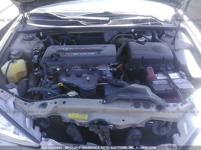 JTDBE32K440268453 - 2004 TOYOTA CAMRY LE/XLE 香槟色 照片 10