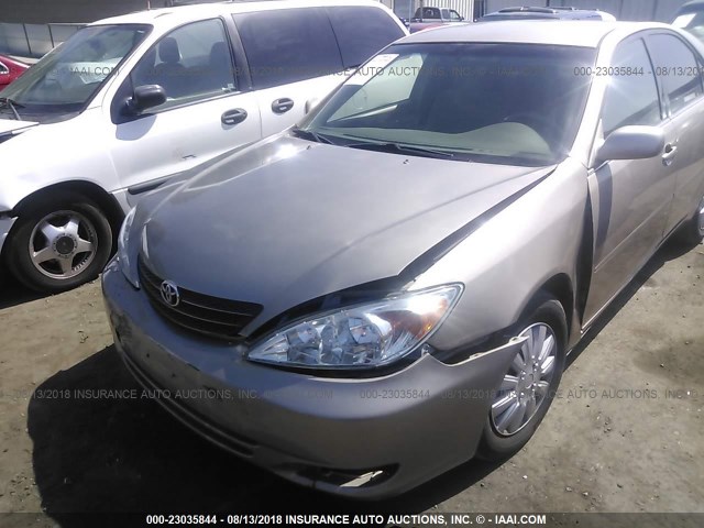 JTDBE32K440268453 - 2004 TOYOTA CAMRY LE/XLE Champagne photo 6