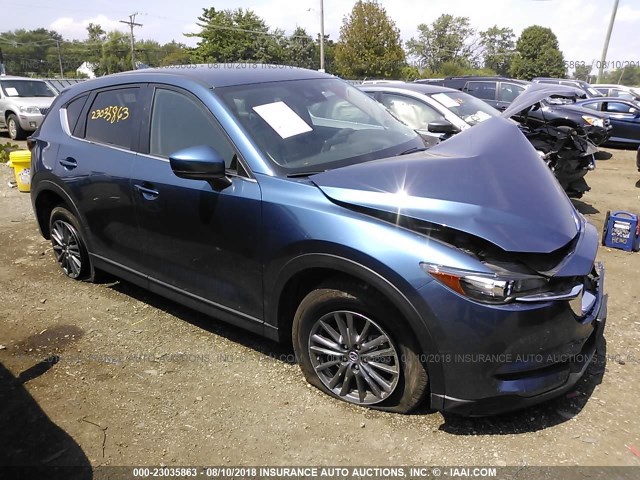 JM3KFBCL7H0111480 - 2017 MAZDA CX-5 TOURING Синий фото 1