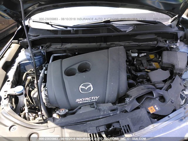 JM3KFBCL7H0111480 - 2017 MAZDA CX-5 TOURING Синий фото 10