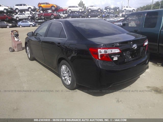 4T1BF1FK0CU504255 - 2012 TOYOTA CAMRY SE/LE/XLE GRAY photo 3
