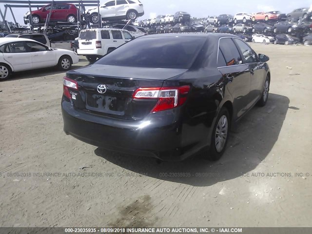 4T1BF1FK0CU504255 - 2012 TOYOTA CAMRY SE/LE/XLE GRAY photo 4