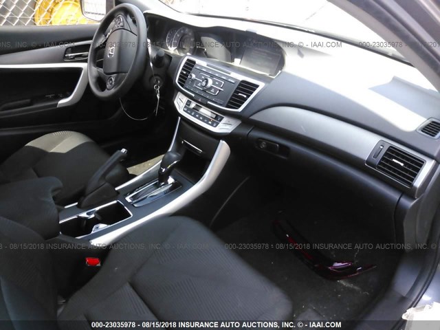 1HGCT1B38EA009792 - 2014 HONDA Accord LX-S GRAY photo 5