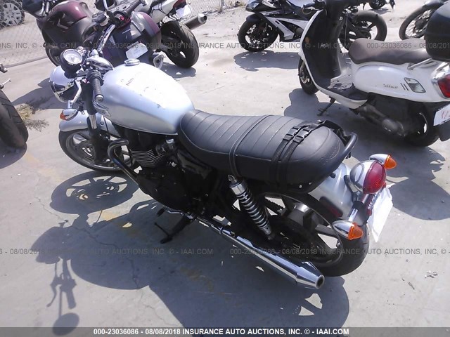 SMT900K1XET630905 - 2014 TRIUMPH MOTORCYCLE BONNEVILLE BLACK photo 3
