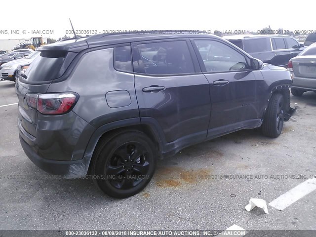 3C4NJCBB3JT326964 - 2018 JEEP COMPASS LATITUDE Grau Foto 4