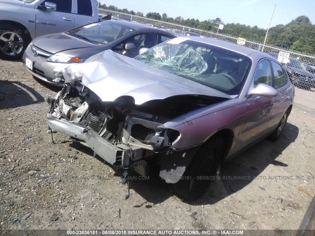 2G4WC582161140961 - 2006 BUICK LACROSSE CX SILVER photo 2