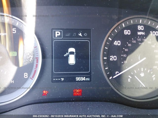 KM8J33A45HU407455 - 2017 HYUNDAI TUCSON LIMITED/SPORT AND ECO/SE WHITE photo 7