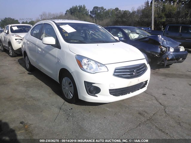 ML32F3FJ4JHF05718 - 2018 MITSUBISHI MIRAGE G4 ES Blanco foto 1