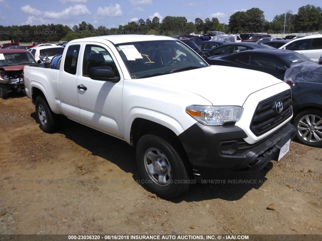 5TFRX5GN4HX092458 - 2017 TOYOTA TACOMA ACCESS CAB/SR/SR5 WHITE photo 1