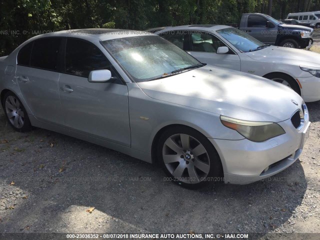 WBANA73574B058150 - 2004 BMW 530 I SILVER photo 1