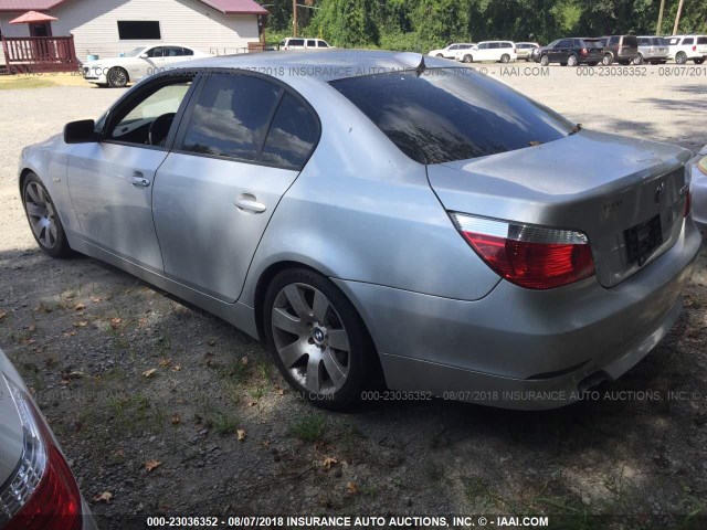 WBANA73574B058150 - 2004 BMW 530 I SILVER photo 3