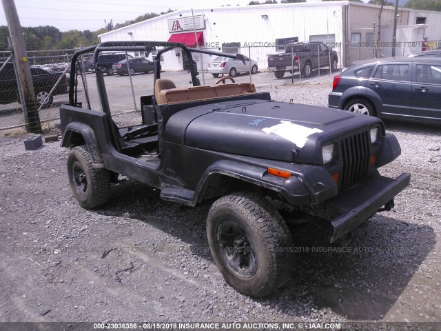 1J4FY19P7SP230602 - 1995 JEEP WRANGLER / YJ S/RIO GRANDE BLACK photo 1