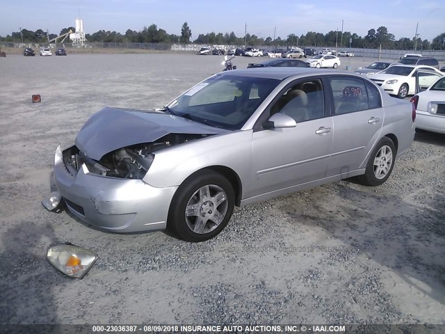 1G1ZT58N48F136158 - 2008 CHEVROLET MALIBU LT/CLASSIC SILVER photo 2