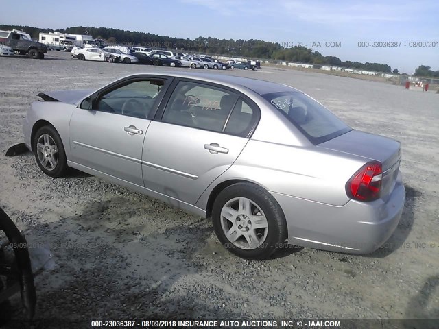 1G1ZT58N48F136158 - 2008 CHEVROLET MALIBU LT/CLASSIC SILVER photo 3