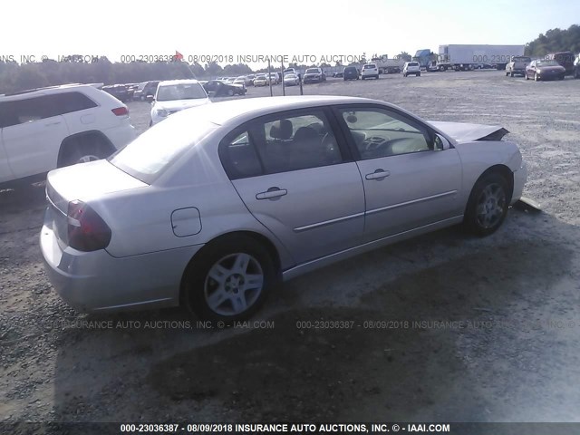 1G1ZT58N48F136158 - 2008 CHEVROLET MALIBU LT/CLASSIC SILVER photo 4