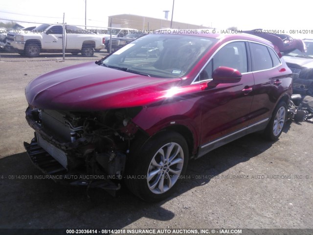 5LMCJ2C98HUL33687 - 2017 LINCOLN MKC SELECT 红色 照片 2