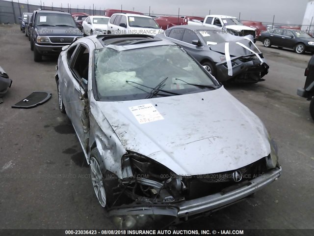 JH4DC54806S022078 - 2006 ACURA RSX SILVER photo 6