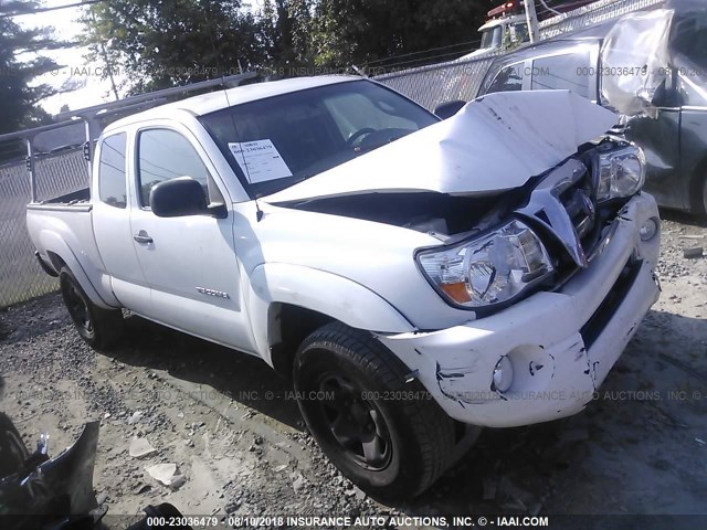 5TEUU42N69Z656626 - 2009 TOYOTA TACOMA ACCESS CAB Ақ фото 1