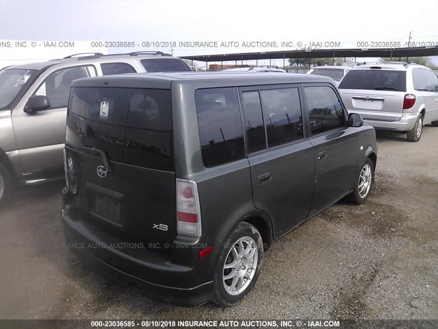 JTLKT324450211330 - 2005 TOYOTA SCION XB 绿色 照片 4