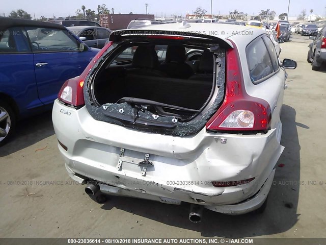 YV1672MK6C2271404 - 2012 VOLVO C30 T5 SILVER photo 6