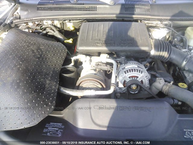 1J4GW48NX4C361965 - 2004 JEEP GRAND CHEROKEE LAREDO/COLUMBIA/FREEDOM 银色 照片 10