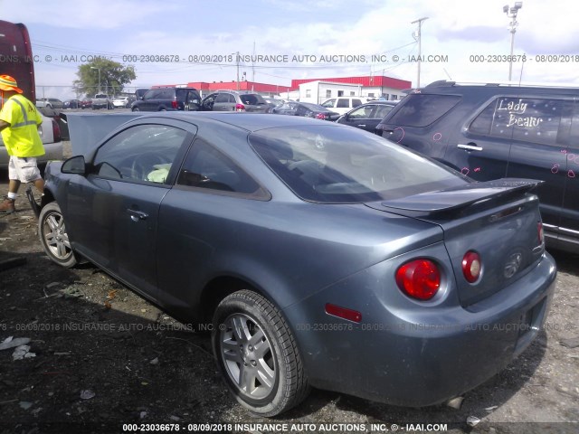 1G1AL15FX77395846 - 2007 CHEVROLET COBALT LT BLUE photo 3