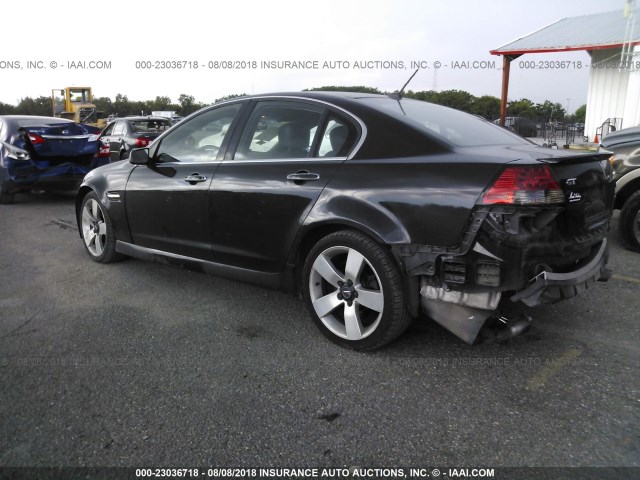 6G2EC57YX9L171699 - 2009 PONTIAC G8 GT BLACK photo 3