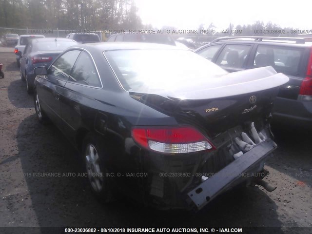 2T1CF28P2YC283981 - 2000 TOYOTA CAMRY SOLARA SE/SLE Qara foto 3