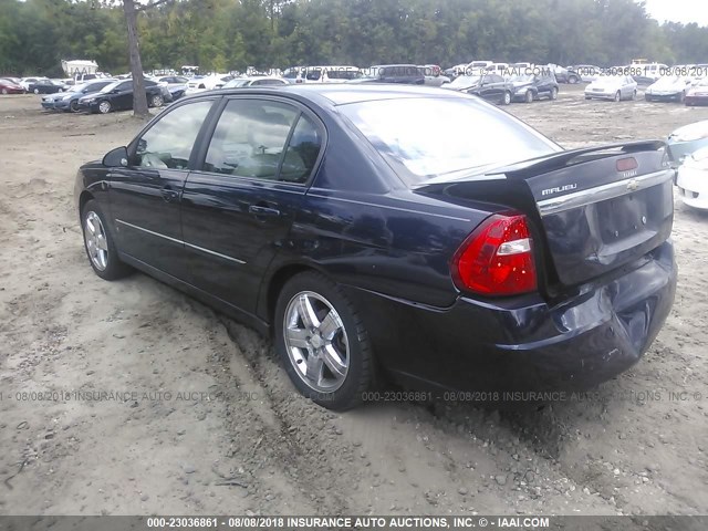 1G1ZU57N07F187010 - 2007 CHEVROLET MALIBU LTZ 海军蓝 照片 3