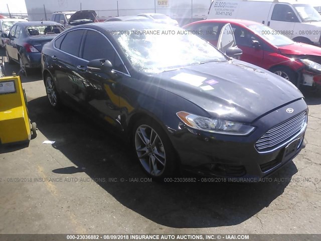 3FA6P0D9XFR247412 - 2015 FORD FUSION TITANIUM BLACK photo 1