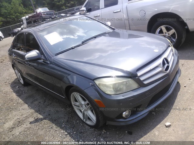 WDDGF56X88F065465 - 2008 MERCEDES-BENZ C 350 GRAY photo 1