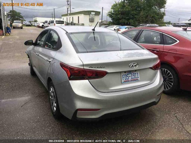 3KPC24A37JE021671 - 2018 HYUNDAI ACCENT SEL SILVER photo 15