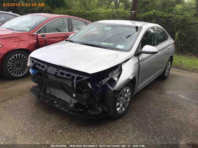 3KPC24A37JE021671 - 2018 HYUNDAI ACCENT SEL SILVER photo 16