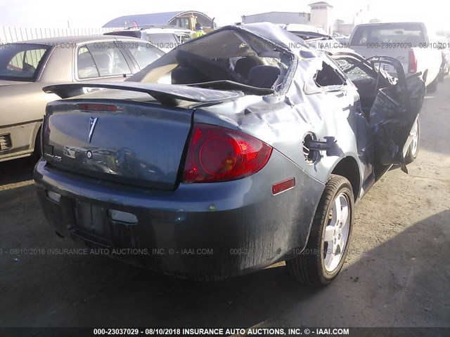 1G2AL15F877254902 - 2007 PONTIAC G5 BLUE photo 4