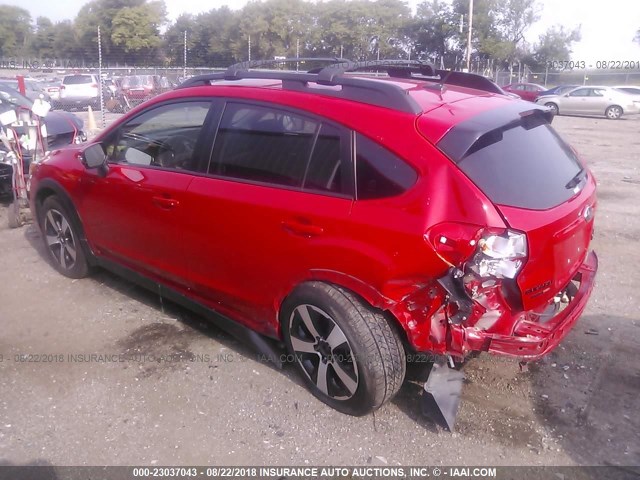 JF2GPABC1H8205042 - 2017 SUBARU CROSSTREK PREMIUM 红色 照片 3