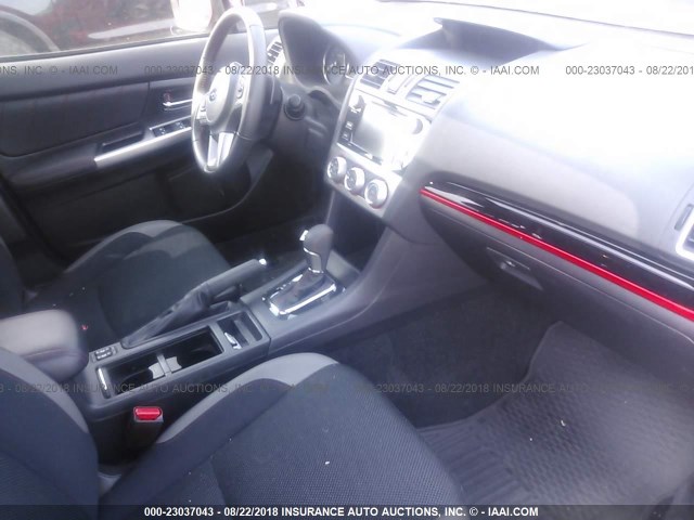 JF2GPABC1H8205042 - 2017 SUBARU CROSSTREK PREMIUM 红色 照片 5