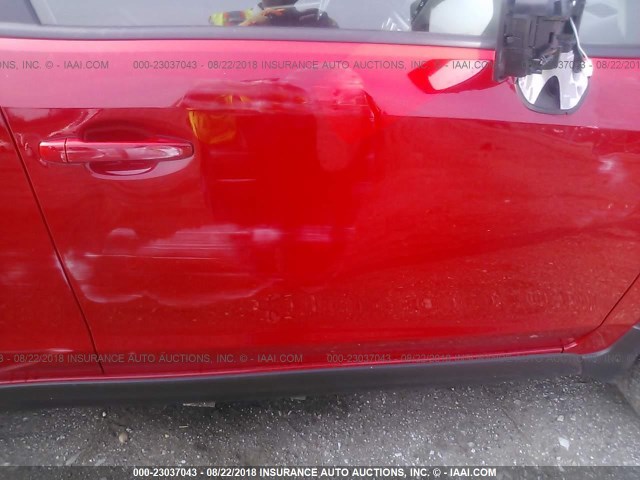 JF2GPABC1H8205042 - 2017 SUBARU CROSSTREK PREMIUM 红色 照片 6