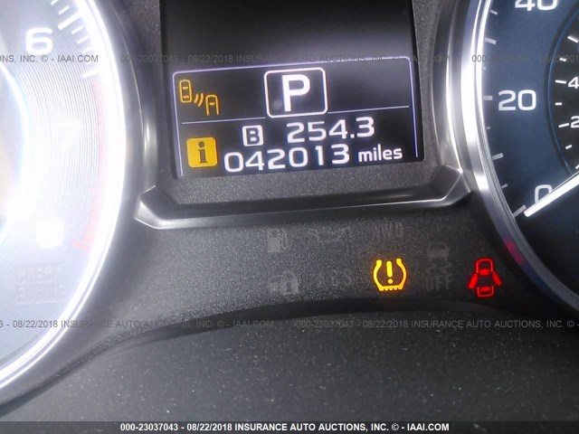 JF2GPABC1H8205042 - 2017 SUBARU CROSSTREK PREMIUM 红色 照片 7