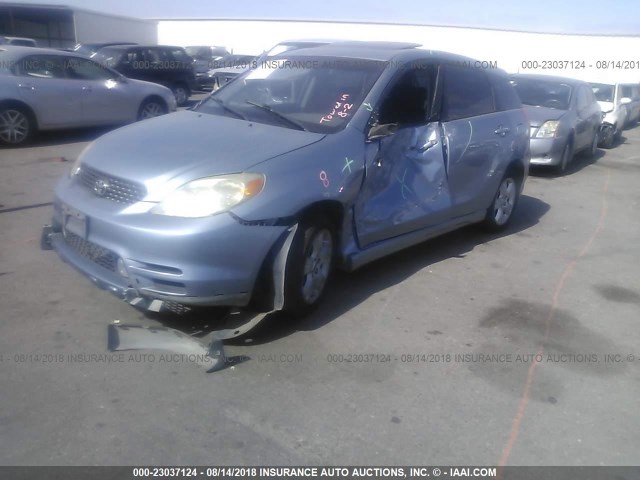 2T1KY38E13C049446 - 2003 TOYOTA COROLLA MATRIX XRS BLUE photo 2