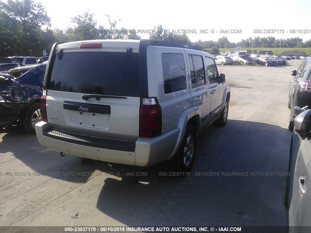 1J8HG48K27C695871 - 2007 JEEP COMMANDER 棕色 照片 4