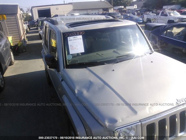 1J8HG48K27C695871 - 2007 JEEP COMMANDER 棕色 照片 6