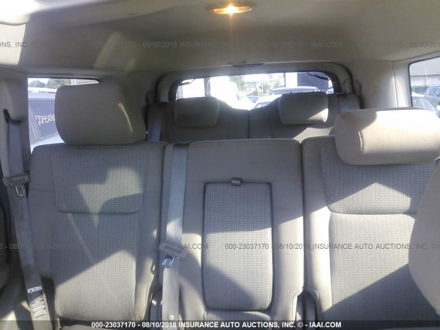 1J8HG48K27C695871 - 2007 JEEP COMMANDER 棕色 照片 8