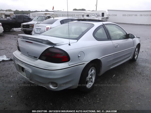 1G2NV12E45M184790 - 2005 PONTIAC GRAND AM GT1 SILVER photo 4