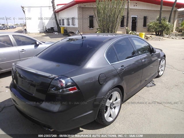 6G2EC57Y48L127423 - 2008 PONTIAC G8 GT GRAY photo 4