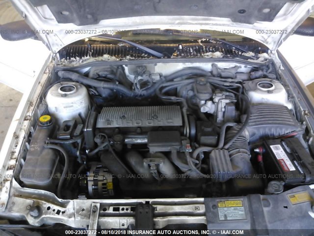 1G2NE153XRM580397 - 1994 PONTIAC GRAND AM SE WHITE photo 10