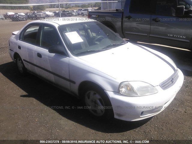 1HGEN1643XL000155 - 1999 HONDA CIVIC GX WHITE photo 1