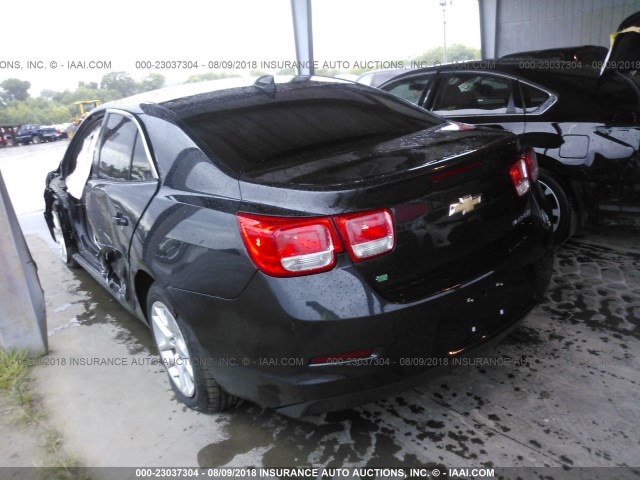 1G11C5SL5FF337486 - 2015 CHEVROLET MALIBU 1LT შავი ფოტო 3